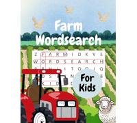 Farm Wordsearch For Kids: Farming Wordsearch Puzzles (Activity Books)