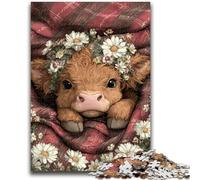 Farm Yak Jigsaw Puzzles for Teenagers 1000 Jigsaws,Decompressing Intellectual Educational Toy Birthday Present,Gifts,Wall Art (50X75cm)