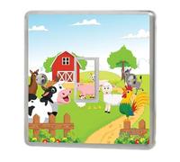 Farm Yard Animals Light Switch Sticker Vinyl/Graphics/Decal/Skin Cover sw166