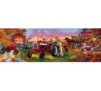 Farmall Tractor 1000 piece panoramic jigsaw puzzle 990mm x 330mm (mpc)