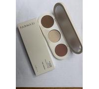 FARMASI Makeup Face Palette 3 in 1 Trio Eyeshadow Face Sculpting Long-Lasting Blush Highlighter Powder Glow Contour Shadow Bronzer 0.52 oz / 15 g