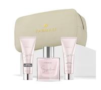 Farmasi Signature Set, Women's Gift Pack of 4 Products with Perfume, 50 ml, Shower Gel 100 ml, Body Lotion 100 ml, Beauty Woman Waterproof 575 g