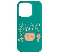 Farmcore Mushroom Cute Pastel Pumpkin Cottagecore Aesthetic Case for iPhone 14 Pro