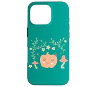 Farmcore Mushroom Cute Pastel Pumpkin Cottagecore Aesthetic Case for iPhone 16 Pro