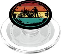 Farmer Agriculture Farm birthdays Vintage Tractors PopSockets PopGrip for MagSafe