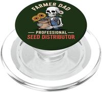 Farmer Dad Skeleton Professional Seed Distributor PopSockets PopGrip for MagSafe