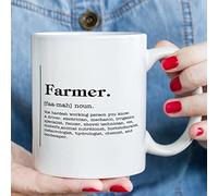 Farmer Definition Typography Coffee Cups Farmer Definition Coffee Mugs Funny Mug 11oz Farmer Ceramic Coffee Or Tea Mug Gifts