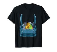 Farmer Gardener Pocket Tools Garden Work Homestead Design T-Shirt