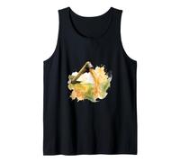 Farmer Grain Pour Watercolor Harvest Farm Art Tank Top