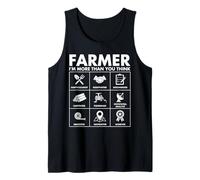 Farmer I am More Than You Think Farming Tank Top