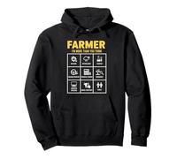 Farmer I'm More Than You Think Farm Farming Pullover Hoodie