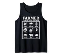 Farmer I'm More Than You Think for Farmers Tank Top