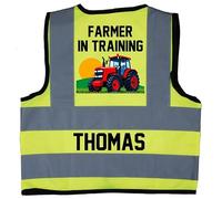 Farmer In Training Baby Toddler, Children's, Kids Hi Vis Jacket 4-6 Years