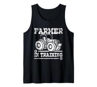 Farmer in Training Farmer Life Farming Tractor Lover Tank Top