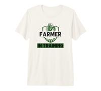 Farmer in Training Farming Cute Future Farmer Green Tractor Premium T-Shirt