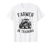 Farmer in Training Farming Lover Future Farmer for Women Men Value Graphic T-Shirt, Men, White, M