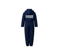 Farmer in Training Tractor Overalls for Kids | Embroidered Farm Workwear Boiler Suit