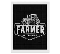 Farmer in Trainning Adults Diamond 5D Painting Kit Square Drill DIY Art Craft Wall Decor
