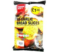 Farmer Jack's Garlic Slices PM £1.69 210g × Pack of 3