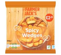 Farmer Jack's Spicy Wedges 500g 500g × 14