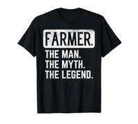 Farmer Man Myth Legend Farm Country Farming Life Men Gift T-Shirt