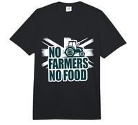 Farmer Protest No Farmers No Food Farming UK Europe Holland Comfort Colors Adult Heavyweight T-Shirt