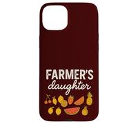 Farmer’s Daughter Cute Fruit Graphic Country Girls & Women Case for iPhone 15 Plus