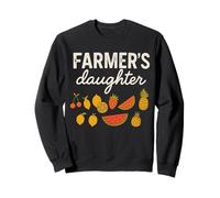 Farmer’s Daughter Cute Fruit Graphic Country Girls & Women Sweatshirt
