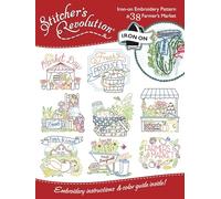 Farmer’s Market Stitcher’s Revolution Iron on transfers for Embroidery