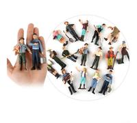 Farmers and Shepherds Miniature Figures for Model Train Layouts Realistic Details (ZQ714)