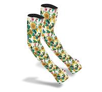 FARMER'S DEFENSE Sleeves: Sleeves for Skin & UV Protection - Lightweight Polyester - Anti-Scratch - Gardening & Outdoor Use, Garden Flowers, Large/X-Large