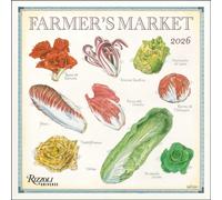 Farmer's Market 2026 Wall Calendar