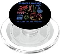 Farmers Market Club We Came For The Tomatoes PopSockets PopGrip for MagSafe