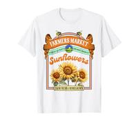 Farmers Market Fresh Gardening Farmers Market Wildflowers T-Shirt