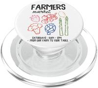 Farmers Market Fresh Produce From Our Farm To Table PopSockets PopGrip for MagSafe
