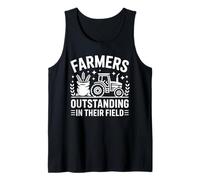 Farmers Outstanding in Their Field Corn Tank Top