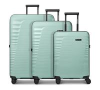 Farmhood Eco Edition 4 wheels Suitcase set 3-piece Expandable green