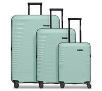 Farmhood Eco Edition 4 wheels Suitcase set 3-piece with expansion pleat green