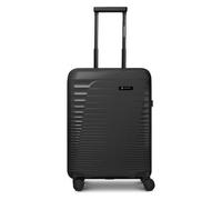 Farmhood Straw Edition 4 wheels Cabin suitcase 55 cm Expandable black
