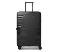 Farmhood Straw Edition 4 wheels Trolley 67 cm Expandable black