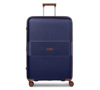Farmhood Eco Edition Large Hard Shell Check-in Suitcase Sustainable XL Trolley 50 x 32 x 76 cm with Expansion Pleat Expandable from 114 to 120 Litres Ultra Light Only 4.5 kg, navy, Koffer L (77 cm