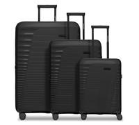 Farmhood Eco Edition 4 wheels Suitcase set 3-piece Expandable black