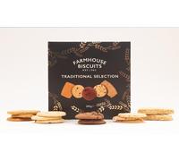 Farmhouse Biscuits Family Luxury Traditional Selection 5 Multi varities 200g, Novelty British Gifts for Men and Women, Teacher Gifts Hamper, Christmas & Happy new year (1 box of 200g)