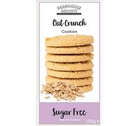 Farmhouse Biscuits - Sugar Free Oat Crunch Cookies 150g (6 Pack)