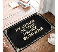 Farmhouse Door Mats Outdoor by Order of The Peaky Blinders Doormat Spring Welcome Mats Outdoor Cave Man Bar (Color : Colour, Size : 65X90CM)
