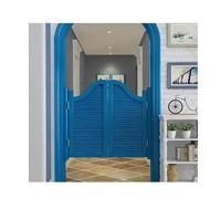 Farmhouse Heavy Du Barn Door180°Interior Partit Gate for Hallway Pub & PetsEasy Install (W95xH120cm / 37.4x47.2in)