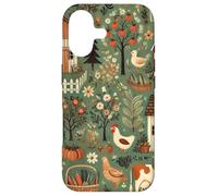 Farmhouse Homestead Farm animals chickens cows & garden Case for iPhone 17