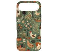 Farmhouse Homestead Farm animals chickens cows & garden Case for iPhone Air