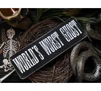Farmhouse Primitiv Creep Plaque, Love, Wedding, Anniversary, Halloween, Spooky, Relationship Goals, Gothic, Dark Art, Horror, Primitive Metal Tin Sign 4x16 Inch