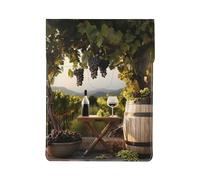 farmhouse red wine Printed Laptop Sleeve Bag 13-Inch - Leather Laptop Sleeve Case Shockproof Protective Computer Cover Bag